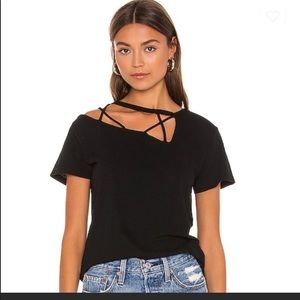 Revolve LNA Charlie tee in black sz small